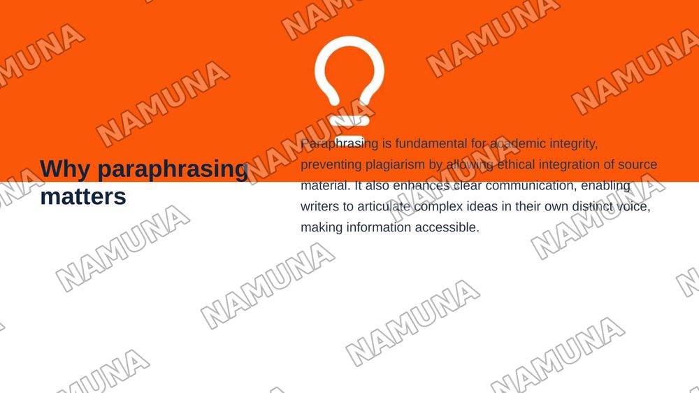 Types of paraphrasing — zamonaviy taqdimot, 3-slayd