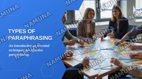 Types of paraphrasing — zamonaviy taqdimot