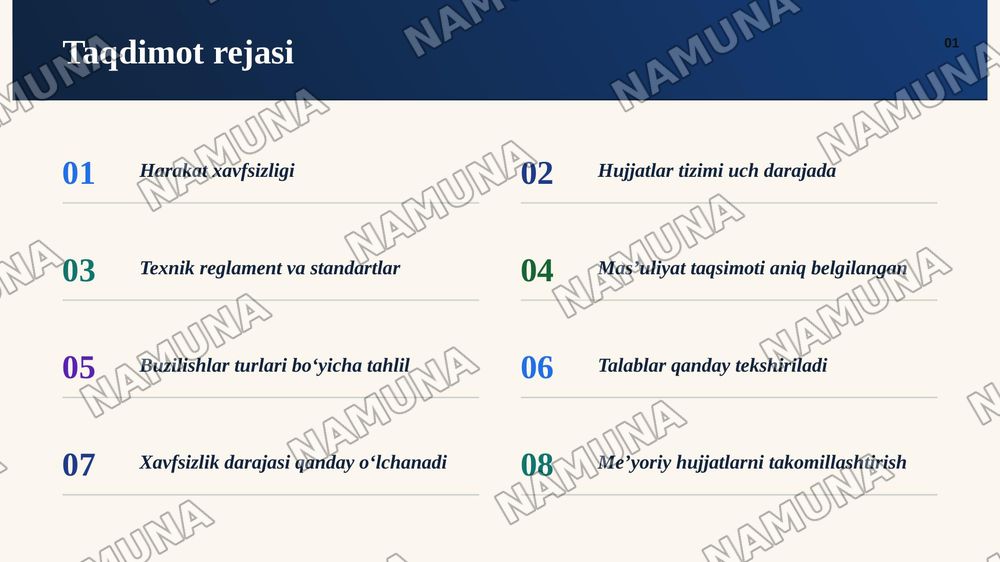 Poyezdlar harakat xavfsizligini ta’minlashda asosiy me’yoriy hujjatlar — zamonaviy taqdimot, 2-slayd