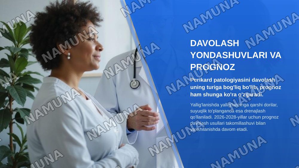 Perikard patologiyasida yurak funksiyasining buzilishlari — zamonaviy taqdimot, 6-slayd
