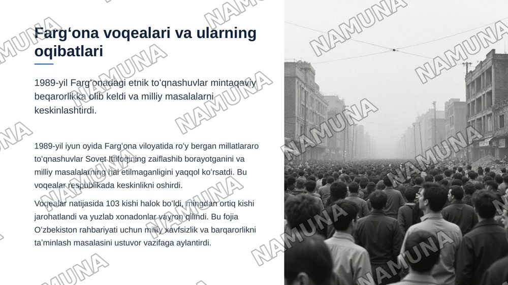 Oʻzbekiston mustaqillikka erishish arafasida — zamonaviy taqdimot, 7-slayd