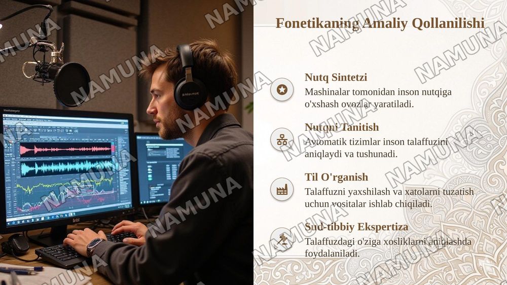 Fonetika — taqdimot, 8-slayd