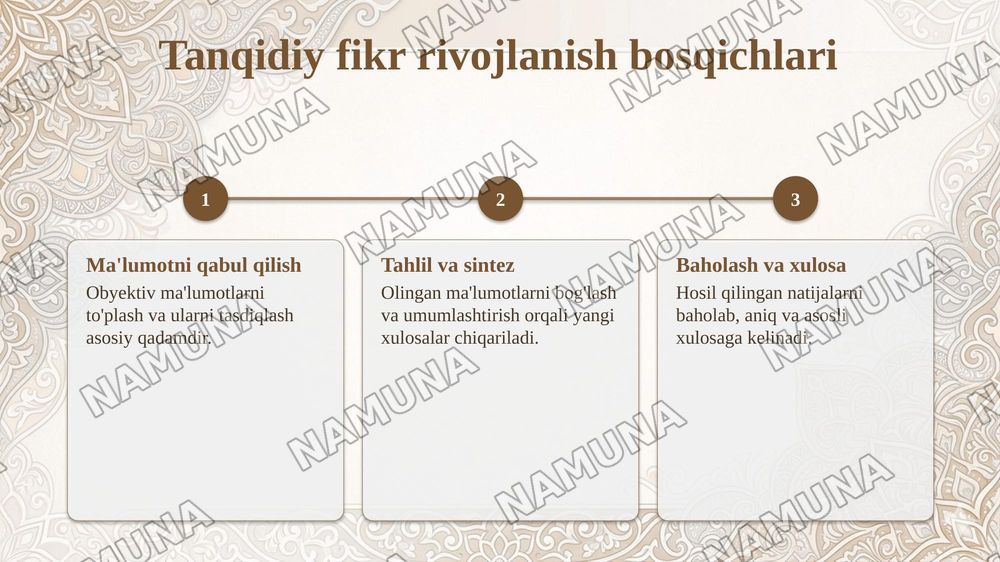 Globallashuv davrida tanqidiy fikrlar va argumenttatsiya — taqdimot, 5-slayd