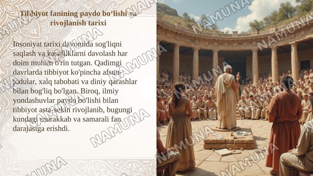 Tibbiyot rivojiga xissa qoʻshgan olimlar — taqdimot, 3-slayd