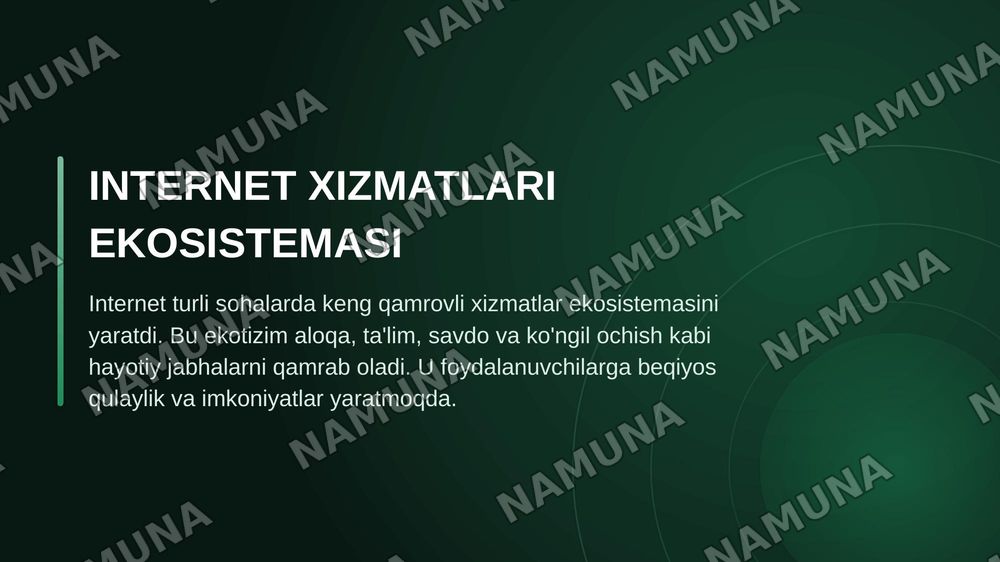 internet — zamonaviy taqdimot, 7-slayd