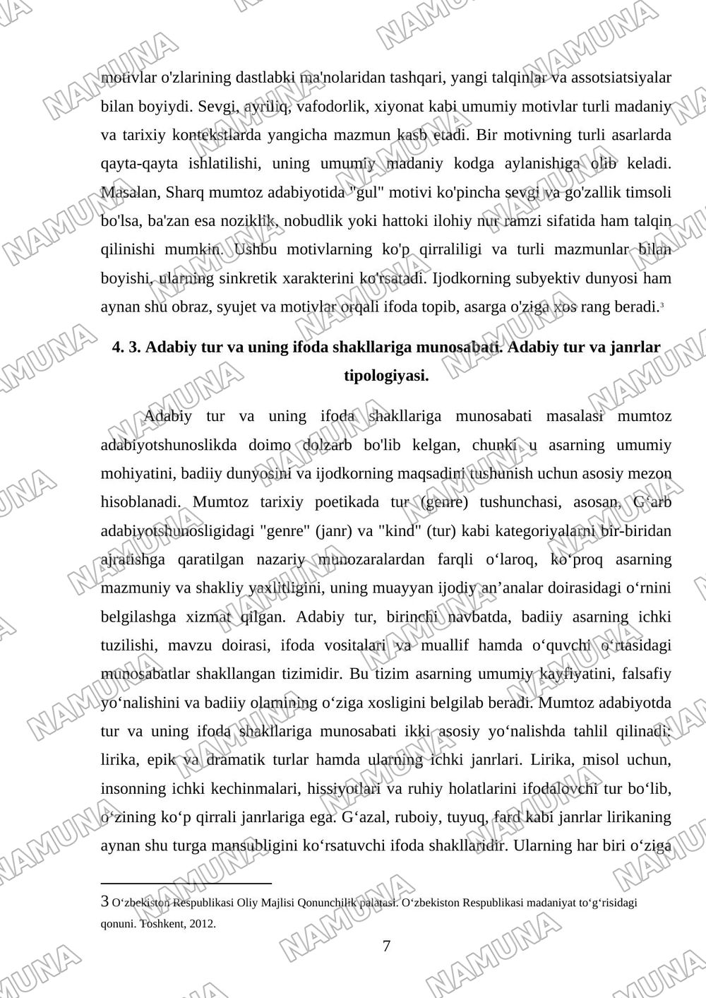 Mumtoz tarixiy poetika — referat, 7-varaq