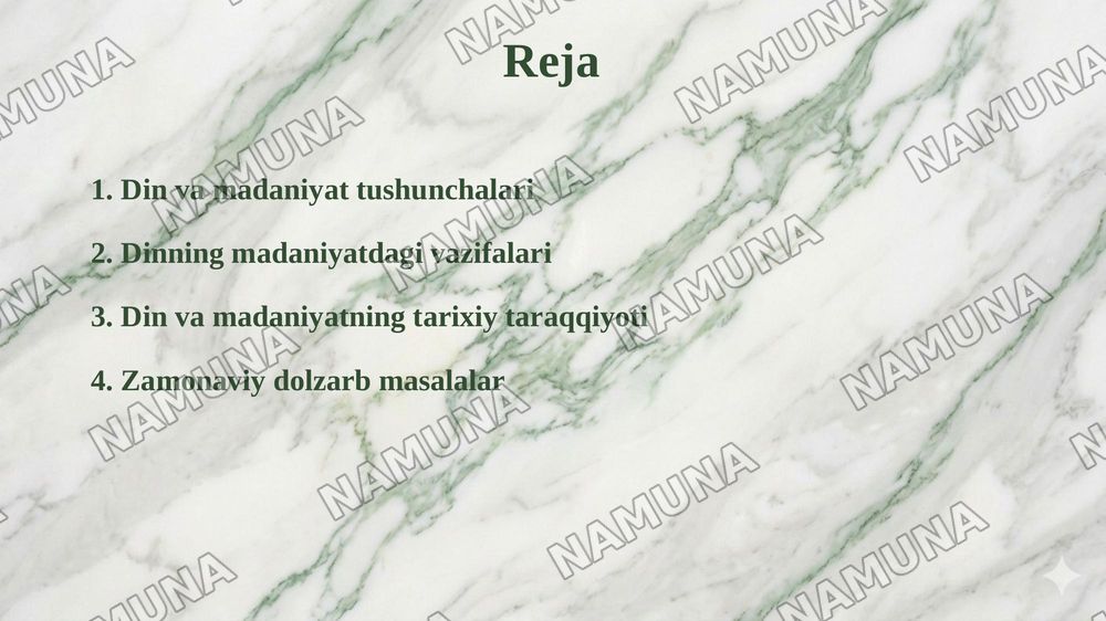2. Din va madaniyat: o‘zaro ta’sir va tarixiy taraqqiyot — taqdimot, 2-slayd