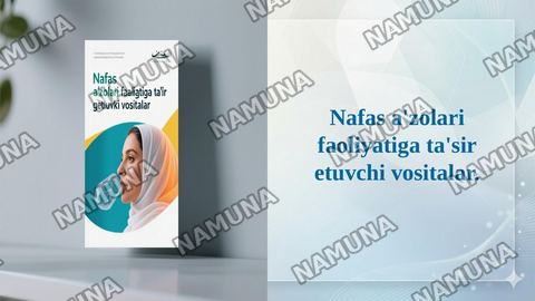 Nafas a'zolari faoliyatiga ta'sir etuvchi vositalar. — taqdimot