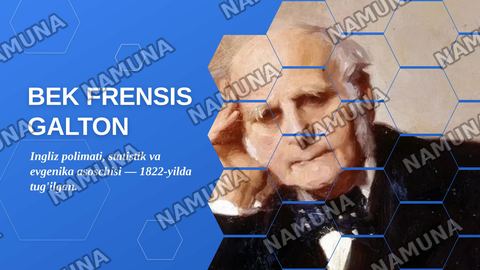 Bek frensis galton — zamonaviy taqdimot