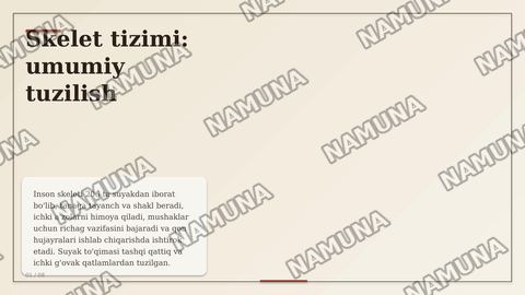 Suyaklar — zamonaviy taqdimot