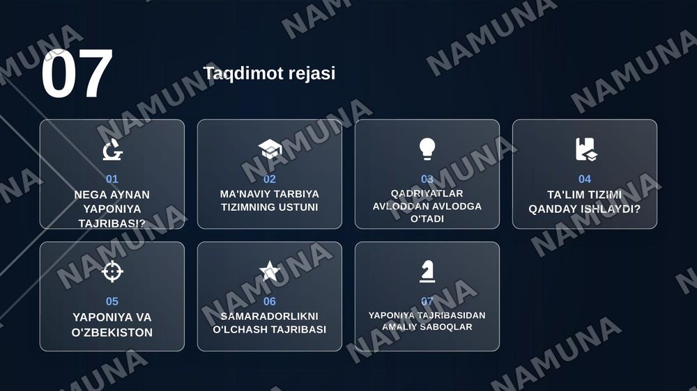 Ma'naviy marifiy ishlar samaradorligini oshirish uchun yaponiya tajribasi — zamonaviy taqdimot, 2-slayd