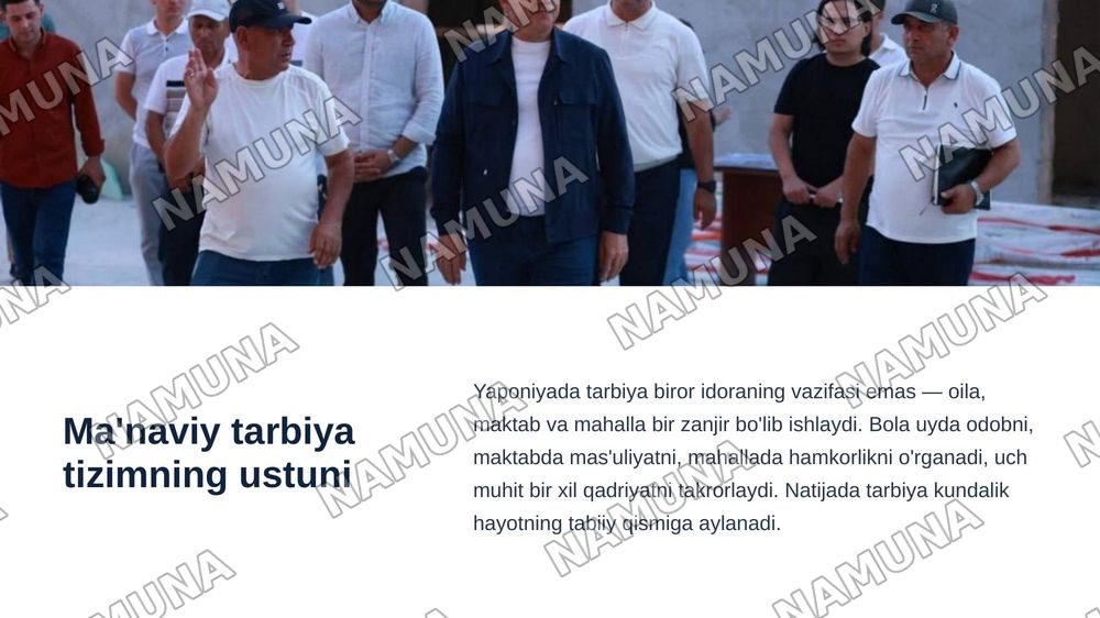 Ma'naviy marifiy ishlar samaradorligini oshirish uchun yaponiya tajribasi — zamonaviy taqdimot, 4-slayd