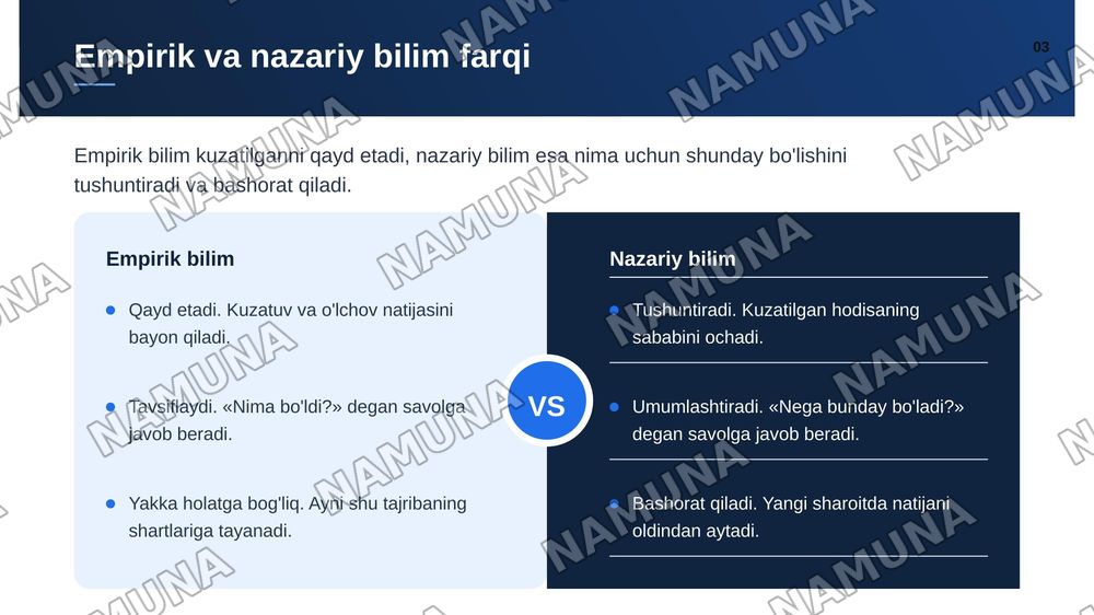Empirik ma'lumotlar qanday sharoitda nazariy bilimga aylanishi mumkin? — zamonaviy taqdimot, 4-slayd