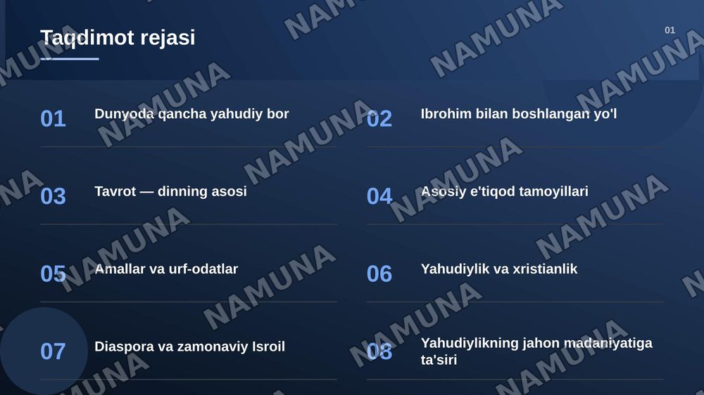 Yahudiylik dini — zamonaviy taqdimot, 2-slayd