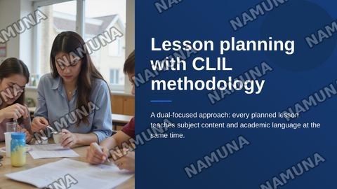 Lesson planning using Content and language integrated learning (CLIL) methodology — zamonaviy taqdimot