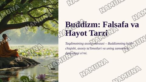 Buddizm — zamonaviy taqdimot