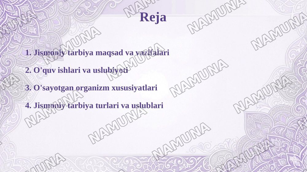 Akademik litsey, kasb-hunar maktablarida jismoniy tarbiya. — taqdimot, 2-slayd