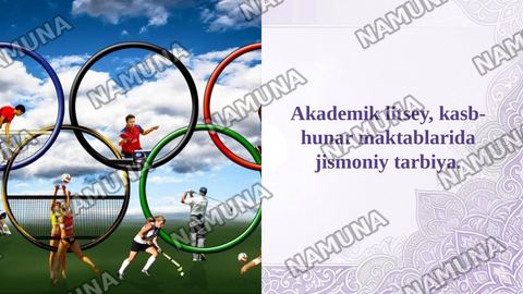 Akademik litsey, kasb-hunar maktablarida jismoniy tarbiya. — taqdimot