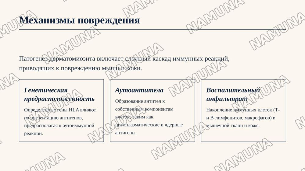 Дерматомизит — zamonaviy taqdimot, 6-slayd
