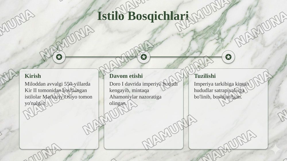 Ahamoniylar istilosi va mamuriy boshqaruvi — taqdimot, 4-slayd