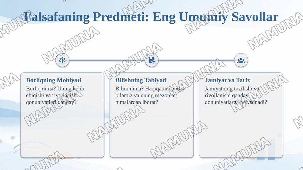 Falsafaning obyekti predmeti va tarkibi — taqdimot, 5-slayd