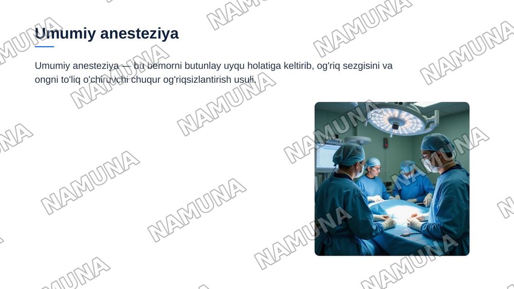 Travmatologik ogriqsizlantirish turlari — zamonaviy taqdimot, 7-slayd