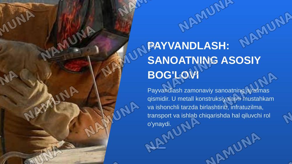 Payvandlash jarayonining fizik mohiyati — zamonaviy taqdimot, 3-slayd