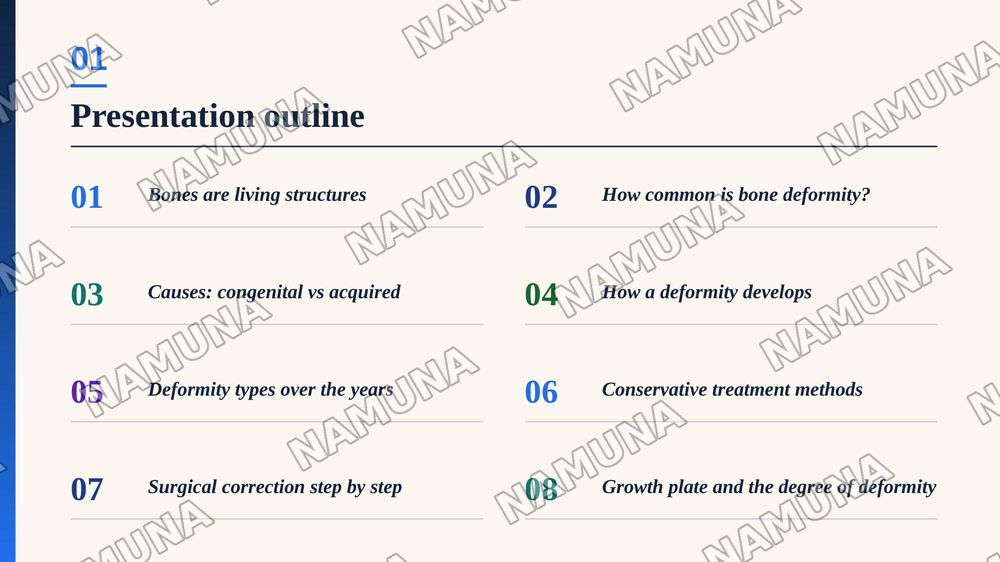 Causes of bone deformity and methods of treatment — zamonaviy taqdimot, 2-slayd