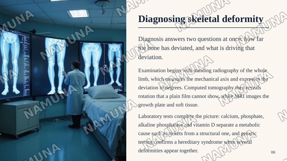 Causes of bone deformity and methods of treatment — zamonaviy taqdimot, 7-slayd