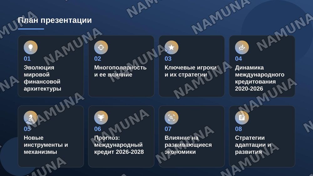 Перспективы международного кредита в многополярном мире — zamonaviy taqdimot, 2-slayd