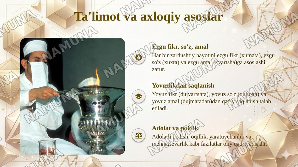 Zarduahtiyli dini kelib choqish tarixi — taqdimot, 7-slayd