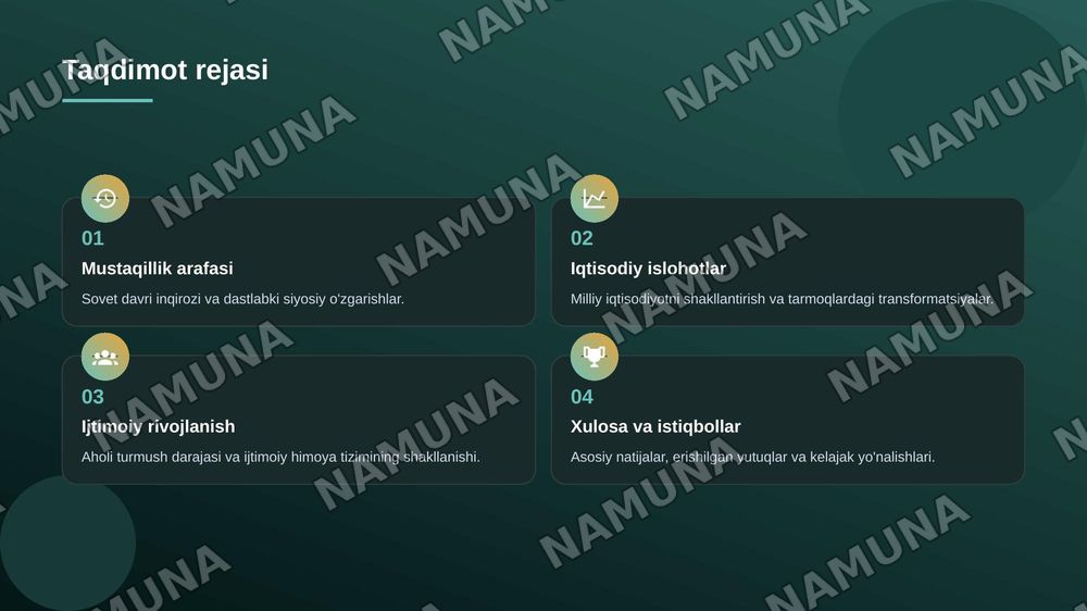 Mustaqillikka erishish yo'lida O'zbekistonda ijtimoiy iqtisodiy jarayonlari — zamonaviy taqdimot, 2-slayd