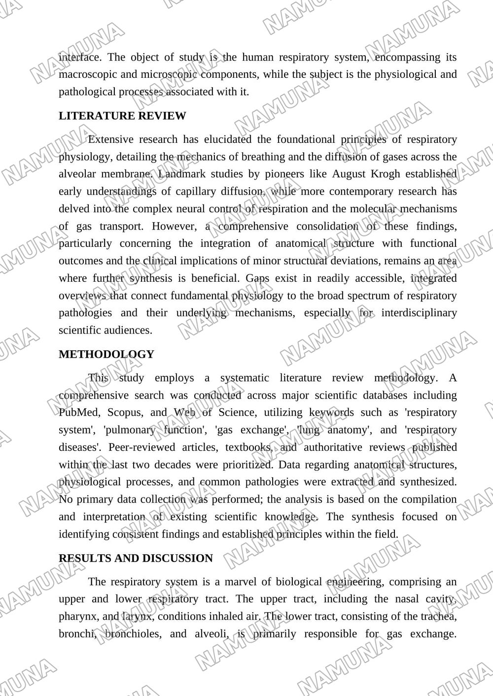 RESPIRATORY SYSTEM — maqola, 2-varaq