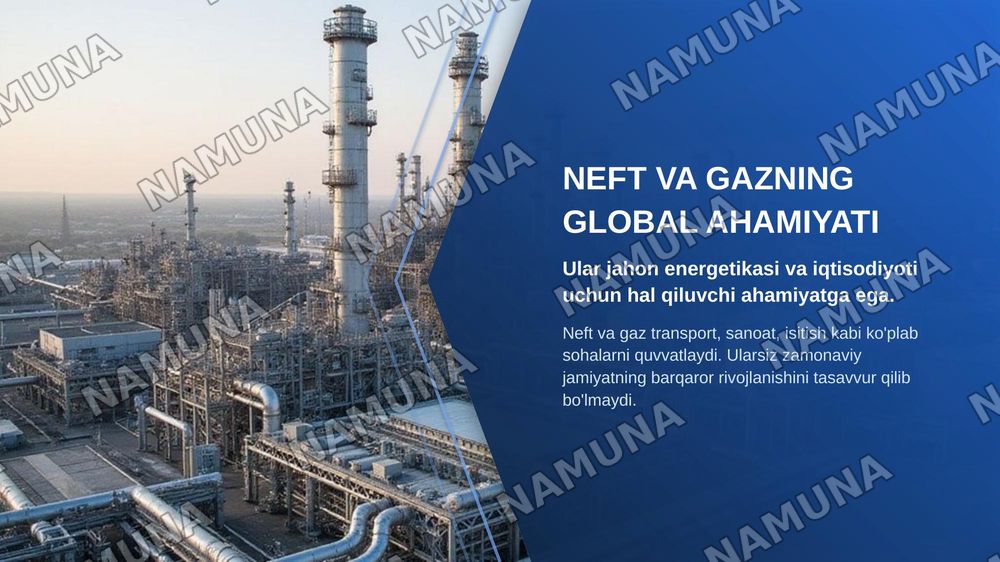 Neft va gaz konlari — zamonaviy taqdimot, 3-slayd