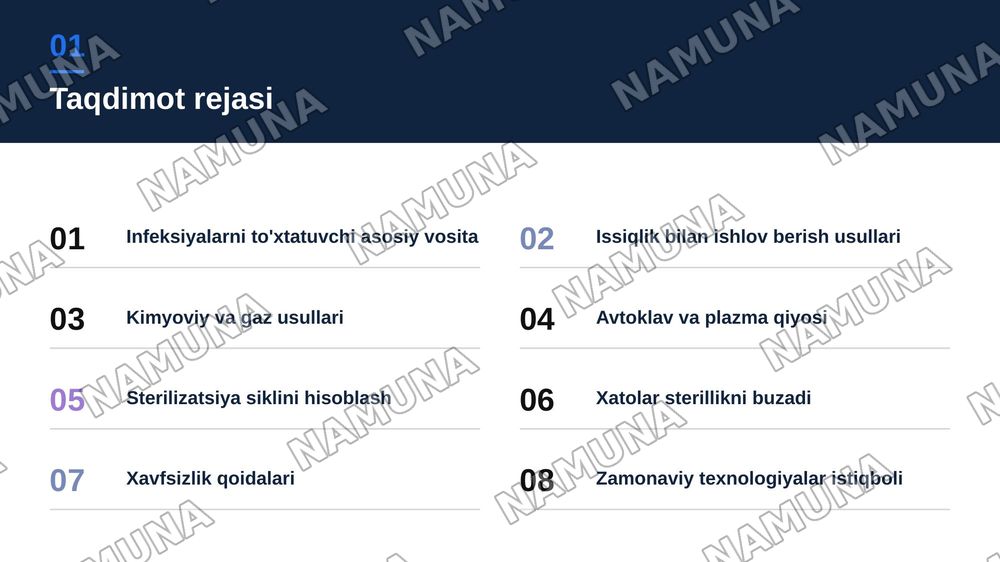 Zamonaviy sterilizatsiya usullari — zamonaviy taqdimot, 2-slayd