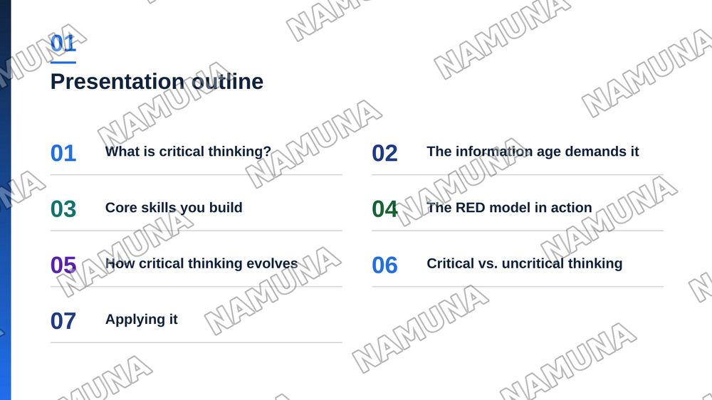 The importance of critical thinking — zamonaviy taqdimot, 2-slayd