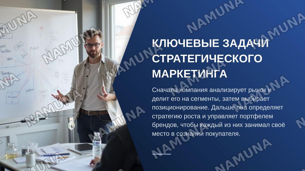 Стратегический маркетинг и его задачи — zamonaviy taqdimot, 5-slayd