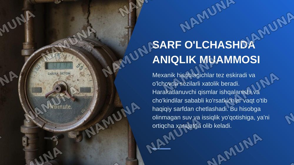 Ultratovush sarf oʻlchov jihozlari — zamonaviy taqdimot, 3-slayd