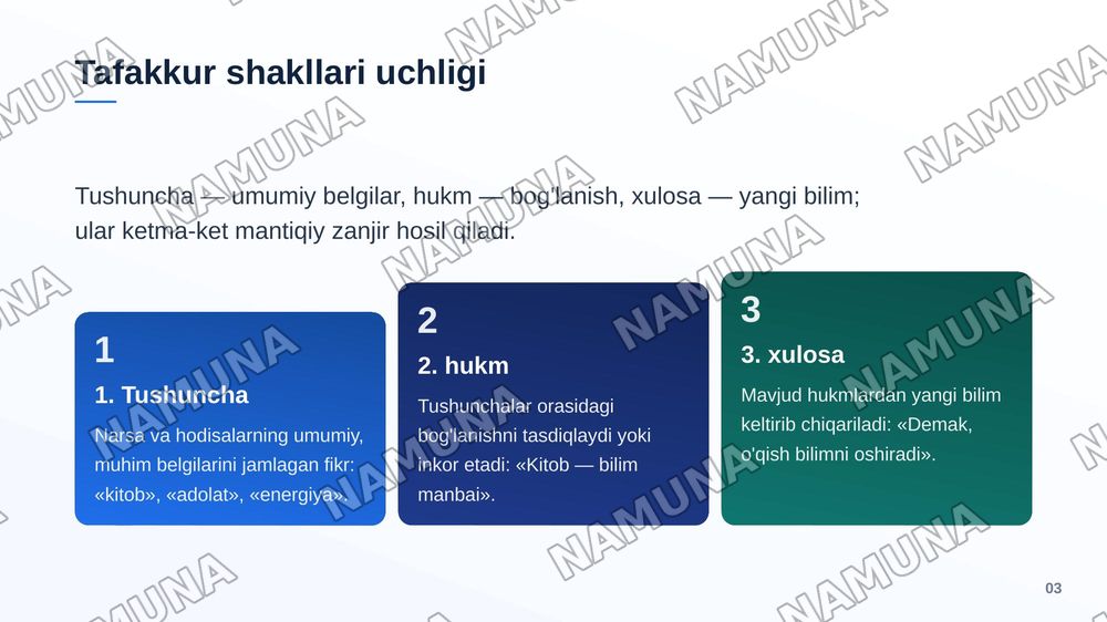 Tafakkur — zamonaviy taqdimot, 4-slayd