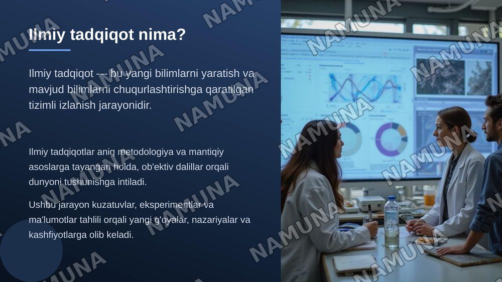 Ilmiy tadqiqotning namoyon boʻlish shakllari — zamonaviy taqdimot, 3-slayd
