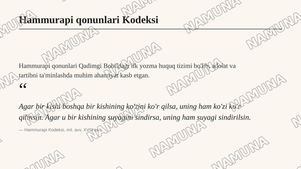 Antik dunyo mamlakatlari davlati va huquqi — zamonaviy taqdimot, 6-slayd