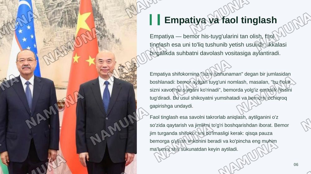 Tibbiyot xodimlarining aholi bilan muloqati. Shaxslararo muloqot — zamonaviy taqdimot, 7-slayd
