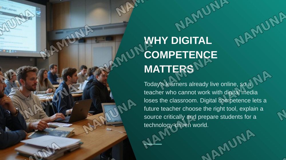 Digital Competence of Future Teachers — zamonaviy taqdimot, 3-slayd