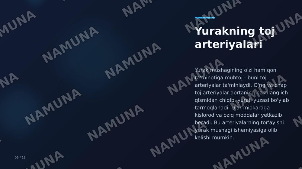 Yurak — zamonaviy taqdimot, 8-slayd