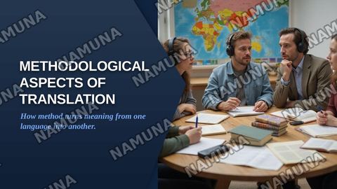 Methodological aspects of translation — zamonaviy taqdimot