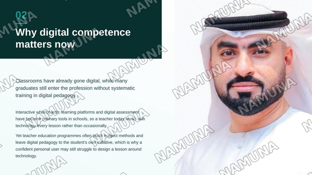 Digital Competence of Future Teachers — zamonaviy taqdimot, 3-slayd