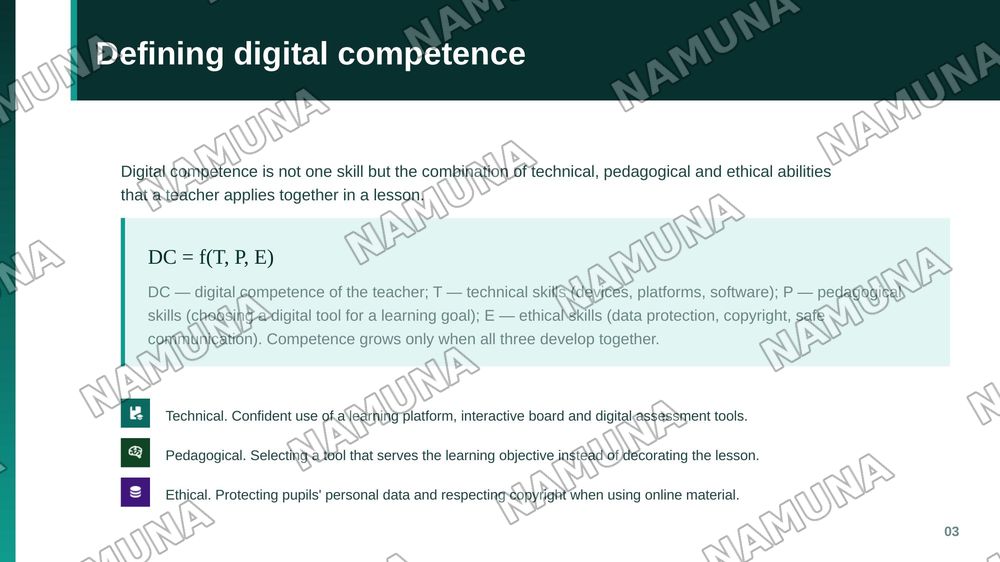 Digital Competence of Future Teachers — zamonaviy taqdimot, 4-slayd