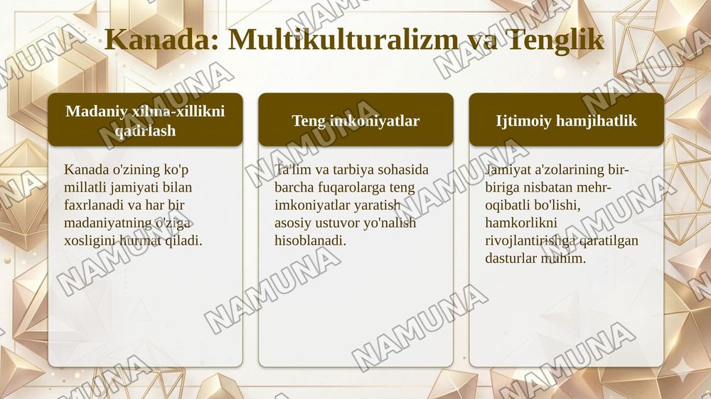 Rivojlangan davlatlarda milliy tarbiya dasturlari — taqdimot, 7-slayd