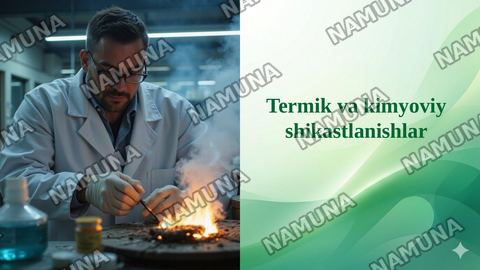 Termik va kimyoviy shikastlanishlar — taqdimot