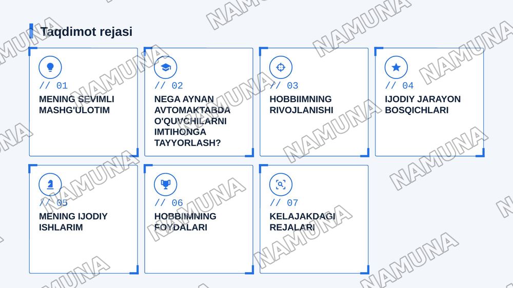 Mening hobbim haqida prizintatsiya qilib ber — zamonaviy taqdimot, 2-slayd